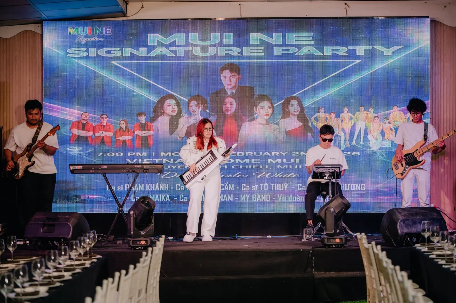 My Band biểu diễn Mui Ne Signature Party